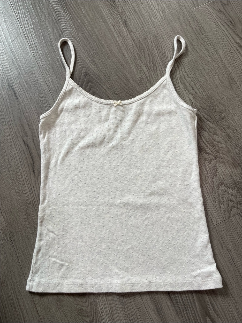Brandy Melville Cream Spaghetti Strap Cami